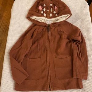 Hanna Andersson sweater hoodie size 100 cm